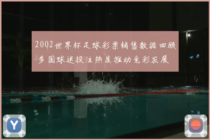 2002世界杯足球彩票销售数据回顾 多国球迷投注热度推动竞彩发展